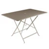 Table De Jardin 6 Personnes FERMOB Bistro 117 X 77 Cm - Muscade