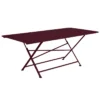Table De Jardin 10 Personnes FERMOB Cargo 190 X 90 Cm - Cerise Noire