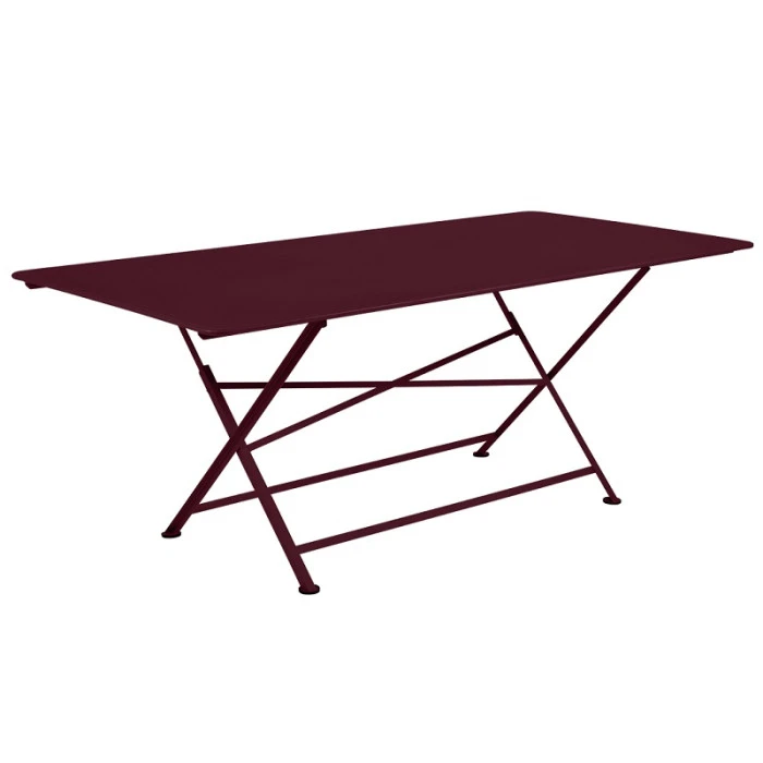 Table De Jardin 10 Personnes FERMOB Cargo 190 X 90 Cm - Cerise Noire 1 Table De Jardin 10 Personnes FERMOB Cargo 190 X 90 Cm - Cerise Noire