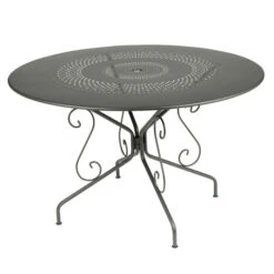 Table De Jardin 8 Personnes FERMOB Montmartre Ø 117 Cm - Romarin