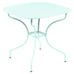 Table De Jardin 4 Personnes FERMOB Opéra + 82 X 82 Cm - Menthe Glaciale