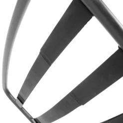 Pack Rocking Chair Rock'n'Roll Noir + Pouf Original Outdoor Océan Fatboy -Fatboy Soldes 103161 rocking chair fatboy rocknroll noir lanieres 1 1