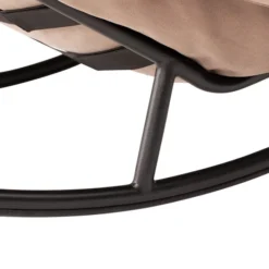 Rocking Chair Fatboy Rock'n'Roll - Noir -Fatboy Soldes 103161 rocking chair fatboy rocknroll noir structure