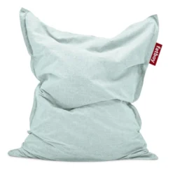 Pack Rocking Chair Rock'n'Roll Noir + Pouf Original Outdoor Écume Fatboy -Fatboy Soldes 104559 pouf exterieur fatboy original outdoor ecume 1