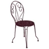 Chaise De Jardin Empilable FERMOB Montmartre - Cerise Noire