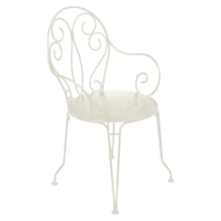 Fauteuil De Jardin Empilable FERMOB Montmartre - Gris Argile