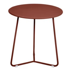 Table D'appoint FERMOB Cocotte - Ocre Rouge