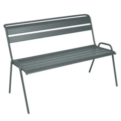 Banc De Jardin FERMOB Monceau - Gris Orage