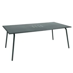 Table De Jardin 8 Personnes FERMOB Monceau 194 X 94 Cm - Gris Orage