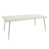 Table De Jardin 8 Personnes FERMOB Monceau 194 X 94 Cm - Gris Argile