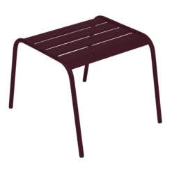 Table Basse / Repose-pieds FERMOB Monceau - Cerise Noire