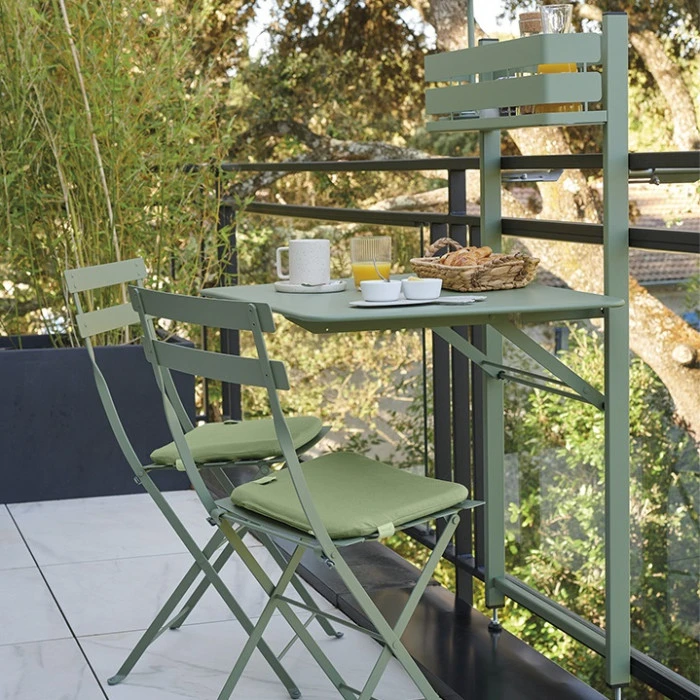 Salon De Jardin Fermob Bistro Balcon Cactus, 2 Personnes