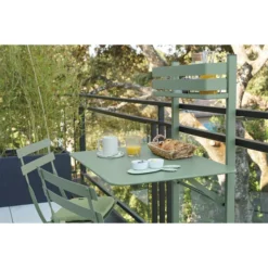 Salon De Jardin Fermob Bistro Balcon Cactus, 2 Personnes -Fatboy Soldes bistro cactus uchaux bcj2022 sebastien erome 0