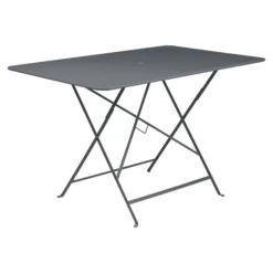 Table De Jardin 6 Personnes FERMOB Bistro 117 X 77 Cm - Carbone