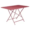Table De Jardin 6 Personnes FERMOB Bistro 117 X 77 Cm - Piment