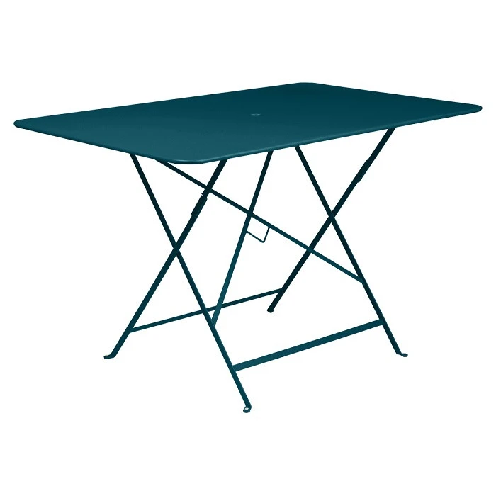 Table De Jardin 6 Personnes FERMOB Bistro 117 X 77 Cm - Bleu Acapulco 1 Table De Jardin 6 Personnes FERMOB Bistro 117 X 77 Cm - Bleu Acapulco