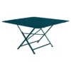 Table De Jardin 8 Personnes FERMOB Cargo 128 X 128 Cm - Bleu Acapulco
