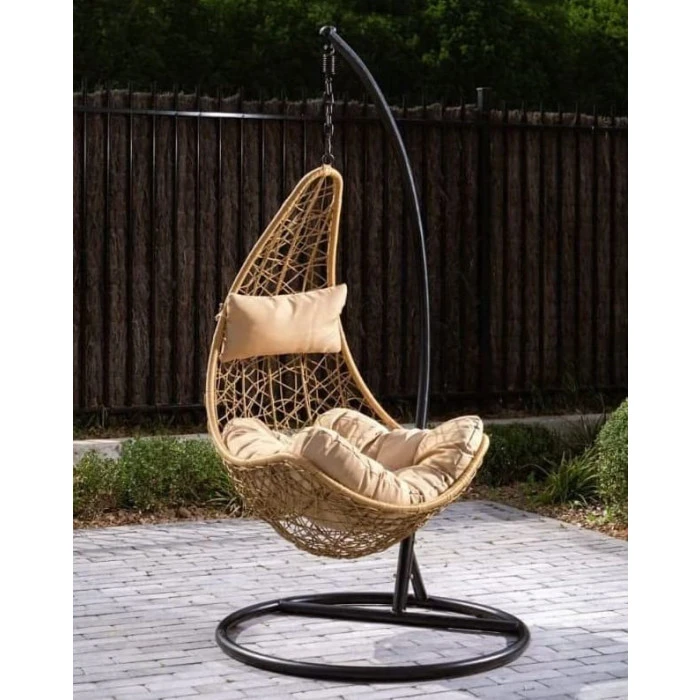 Fauteuil Suspendu Bizzotto Amirantes - Naturel 9 Fauteuil Suspendu Bizzotto Amirantes - Naturel – Image 9