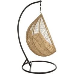 Fauteuil Œuf Suspendu Bizzotto Amirantes - Naturel -Fatboy Soldes fauteuil bizzotto amirantes oeuf naturel 6