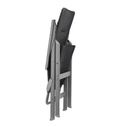 Fauteuil De Jardin Pliant LAFUMA Zen-It BeComfort - Gris Foncé -Fatboy Soldes fauteuil zen it dark grey folded 2020