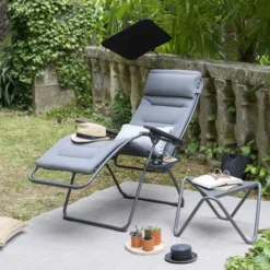 Ombrelle LAFUMA Pour Fauteuils De Jardin -Fatboy Soldes lfm2860 ombrelle lafuma fauteuils jardin ambiance jardin
