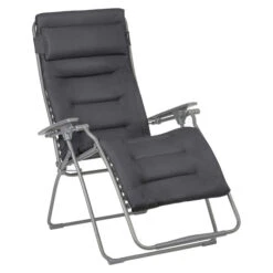 Fauteuil Relax Pliant LAFUMA Futura BeComfort XL - Gris Foncé