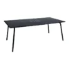 Table De Jardin 8 Personnes FERMOB Monceau 194 X 94 Cm - Carbone