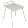 Tabouret De Jardin Empilable FERMOB Monceau - Gris Argile