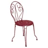 Chaise De Jardin Empilable FERMOB Montmartre - Piment