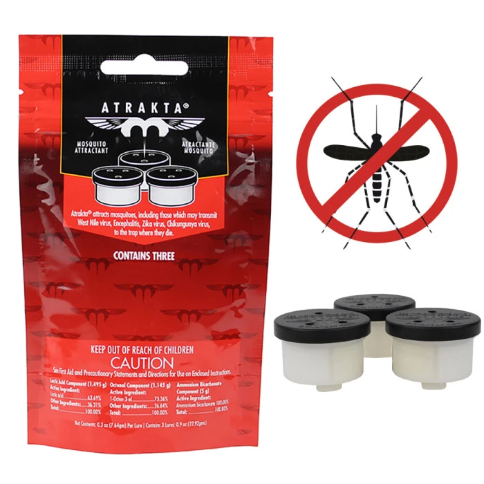 Lot 3 Recharges Atrakta Pour Anti-moustiques Tigres Mosquito Magnet Favex 1 Lot 3 Recharges Atrakta Pour Anti-moustiques Tigres Mosquito Magnet Favex