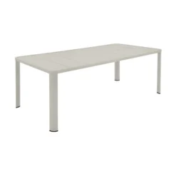 Table De Jardin 10 Personnes FERMOB Oléron 205 X 100 Cm - Gris Argile