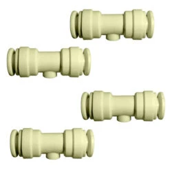 4 Raccords Droit 3/8 Brumisateur O'Fresh