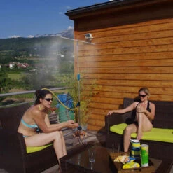 Brumisateur De Terrasse Nomade 2 En 1 O'Fresh -Fatboy Soldes rampe brumisation nomade 2 en 1 ofresh 6