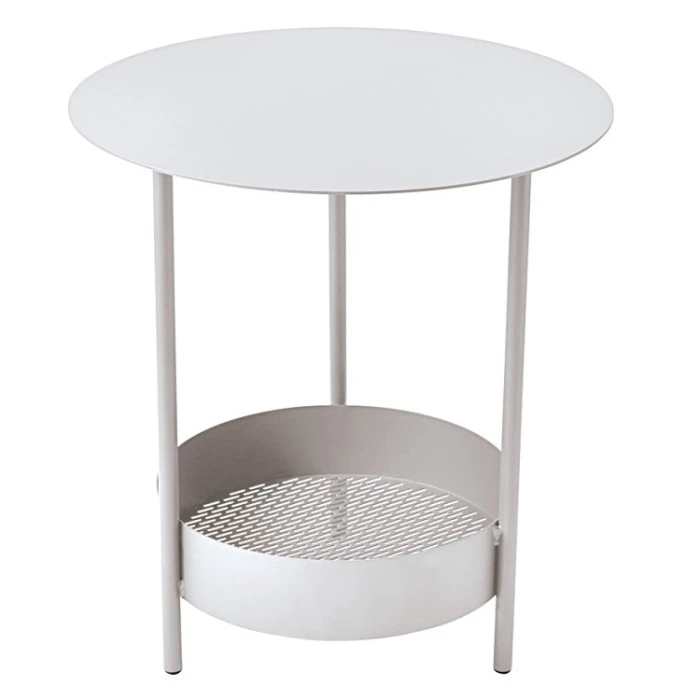 Devant -Fatboy Soldes 327001 table basse gueridon fermob salsa blanc coton 2